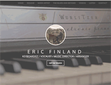 Tablet Screenshot of ericfinland.com